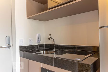 Apartamento para alugar com 16m², 1 quarto e sem vaga Apartamento para alugar com 16m², 1 quarto e sem vagaKitnet - Cozinha