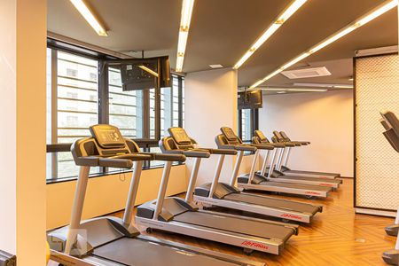 Apartamento para alugar com 16m², 1 quarto e sem vaga Apartamento para alugar com 16m², 1 quarto e sem vagaÁrea comum - Academia