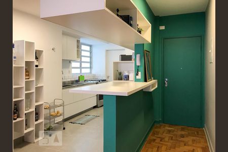 Apartamento à venda com 110m², 2 quartos e 1 vagaCozinha + Entrada