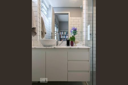 Banheiro da Suíte de apartamento à venda com 2 quartos, 110m² em Barra Funda, São Paulo