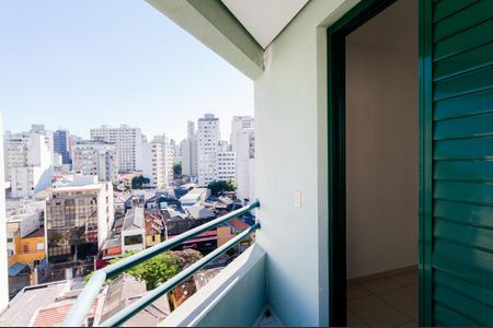 Sacada do dormitório de apartamento à venda com 1 quarto, 42m² em Vila Buarque, São Paulo