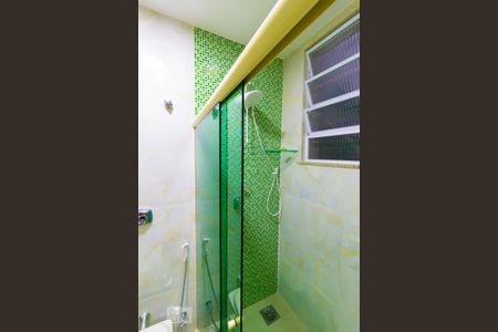 Banheiro da Suíte 1 de casa de condomínio à venda com 2 quartos, 120m² em Riachuelo, Rio de Janeiro