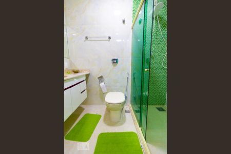 Banheiro da Suíte 1 de casa de condomínio à venda com 2 quartos, 120m² em Riachuelo, Rio de Janeiro