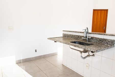 Cozinha de apartamento para alugar com 1 quarto, 65m² em Liberdade, Belo Horizonte