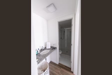 Apartamento para alugar com 40m², 1 quarto e 1 vaga Apartamento para alugar com 40m², 1 quarto e 1 vagaBanheiro Social