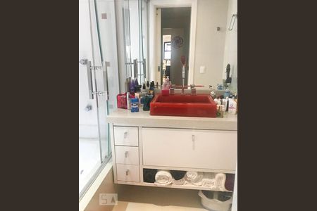 Banheiro 1 - suíte de apartamento à venda com 3 quartos, 125m² em Vila Regente Feijó, São Paulo