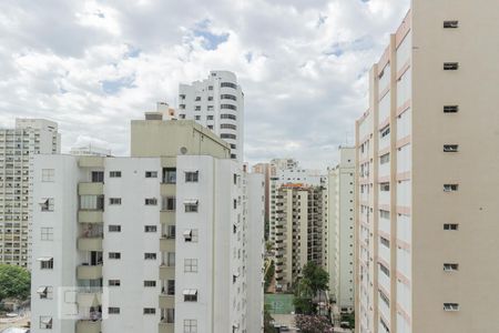 Vista da Sala de apartamento à venda com 1 quarto, 43m² em Santo Amaro, São Paulo