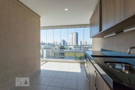 Varanda de apartamento à venda com 3 quartos, 78m² em Vila Dom Pedro I, São Paulo