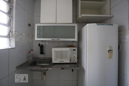 Cozinha de kitnet/studio à venda com 1 quarto, 34m² em Bela Vista, São Paulo
