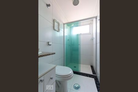 Banheiro Social de apartamento à venda com 1 quarto, 40m² em Vila Parque Jabaquara, São Paulo