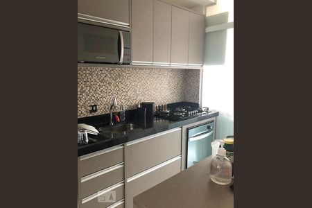 cozinha de apartamento à venda com 2 quartos, 59m² em Vila Andrade, São Paulo
