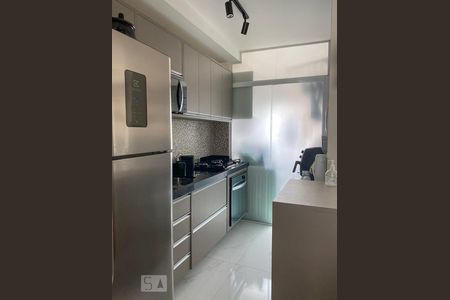 cozinha de apartamento à venda com 2 quartos, 59m² em Vila Andrade, São Paulo