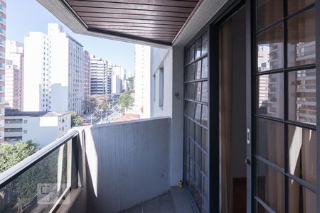 Varanda Sala de apartamento à venda com 3 quartos, 96m² em Perdizes, São Paulo