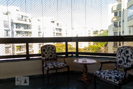 Varanda da Sala de apartamento à venda com 5 quartos, 208m² em Lapa, São Paulo