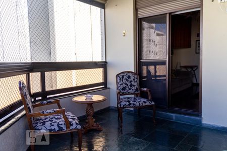 Varanda da Sala de apartamento à venda com 5 quartos, 208m² em Lapa, São Paulo