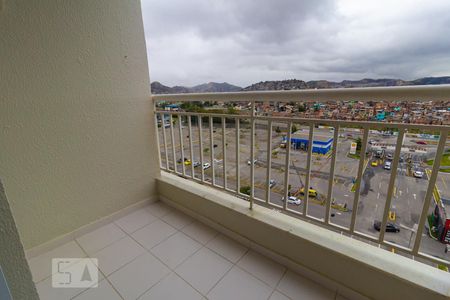 Varanda da Sala de apartamento para alugar com 2 quartos, 60m² em Del Castilho, Rio de Janeiro