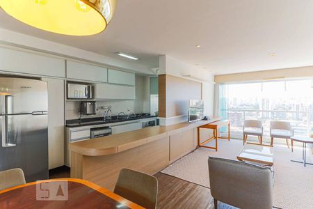 Apartamento para alugar com 67m², 1 quarto e 1 vaga Apartamento para alugar com 67m², 1 quarto e 1 vagaSala de jantar