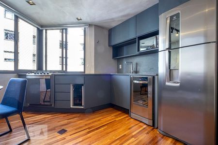 Sala de apartamento para alugar com 1 quarto, 50m² em Jardim Paulistano, São Paulo