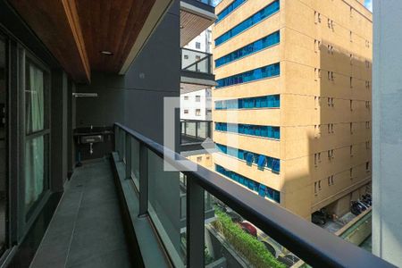Sacada de apartamento para alugar com 1 quarto, 53m² em Itaim Bibi, São Paulo