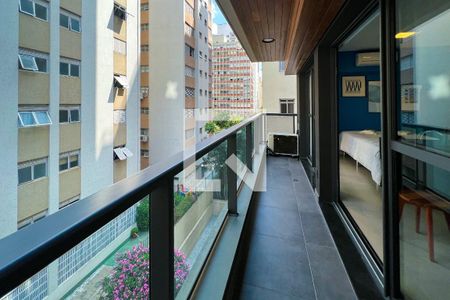 Sacada de apartamento para alugar com 1 quarto, 53m² em Itaim Bibi, São Paulo