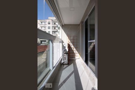 Varanda de apartamento à venda com 1 quarto, 49m² em Santa Cecília, São Paulo