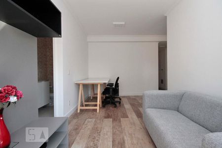 Sala de apartamento à venda com 1 quarto, 49m² em Santa Cecília, São Paulo