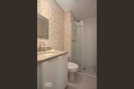 Banheiro de apartamento à venda com 1 quarto, 49m² em Santa Cecília, São Paulo