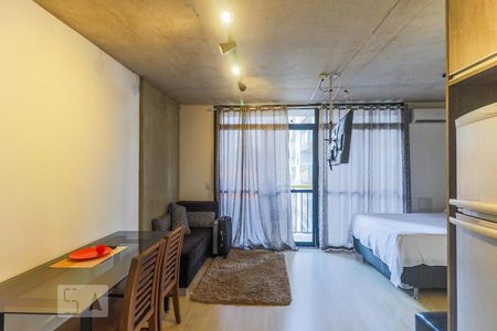 Studio de kitnet/studio para alugar com 1 quarto, 35m² em Santo Amaro, São Paulo