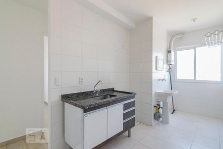 Cozinha de apartamento à venda com 2 quartos, 47m² em Jardim Utinga, Santo André