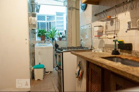 Cozinha de apartamento para alugar com 2 quartos, 65m² em Flamengo, Rio de Janeiro