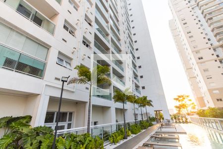 Studio à venda com 41m², 1 quarto e 1 vagaFachada do bloco