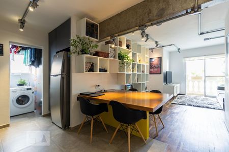 Sala de apartamento à venda com 2 quartos, 62m² em Vila Olímpia, São Paulo