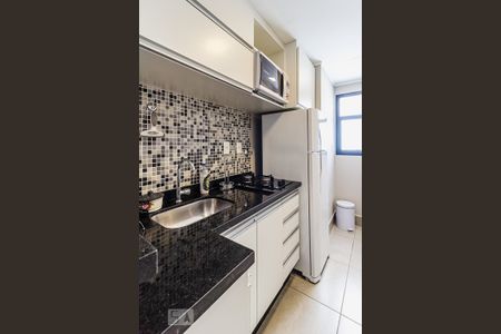 Cozinha de apartamento para alugar com 1 quarto, 35m² em Vila Nova Conceição, São Paulo