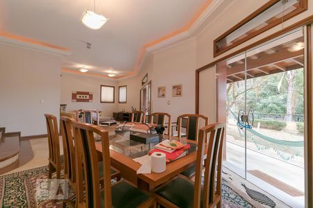 Sala de Jantar de casa de condomínio para alugar com 5 quartos, 520m² em Jardim Botânico (sousas), Campinas