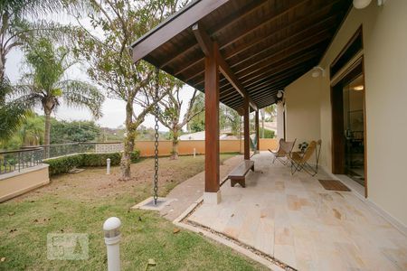 Varanda das Salas de casa de condomínio para alugar com 5 quartos, 520m² em Jardim Botânico (sousas), Campinas