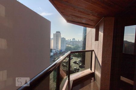 Varanda Sala de apartamento à venda com 1 quarto, 45m² em Jardim Paulista, São Paulo