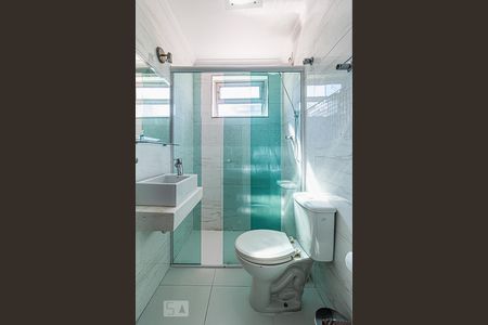 Banheiro de apartamento à venda com 1 quarto, 48m² em Vila Olímpia, São Paulo