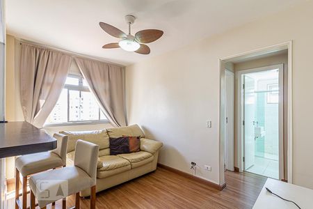 Sala de apartamento à venda com 1 quarto, 48m² em Vila Olímpia, São Paulo