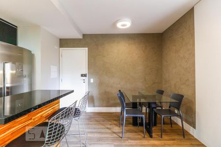 Sala de jantar de apartamento para alugar com 1 quarto, 50m² em Cidade Monções, São Paulo