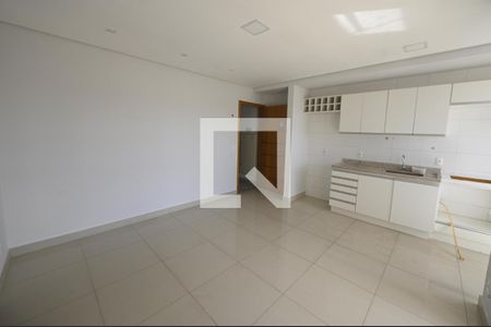Sala;/ Cozinha  de apartamento para alugar com 1 quarto, 42m² em Setor Bueno, Goiânia