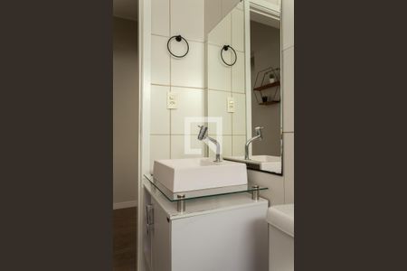 Banheiro de apartamento à venda com 1 quarto, 40m² em Assunção, São Bernardo do Campo