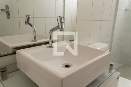 Banheiro de apartamento à venda com 1 quarto, 40m² em Assunção, São Bernardo do Campo