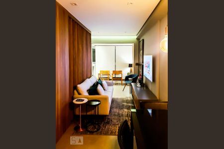 Sala de kitnet/studio para alugar com 1 quarto, 36m² em Santa Cecília, São Paulo