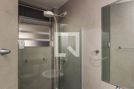 Studio para alugar com 30m², 1 quarto e sem vaga Studio para alugar com 30m², 1 quarto e sem vagaBanheiro