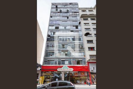 Studio para alugar com 30m², 1 quarto e sem vaga Studio para alugar com 30m², 1 quarto e sem vagaFachada