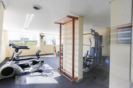 Apartamento para alugar com 43m², 1 quarto e 1 vaga Apartamento para alugar com 43m², 1 quarto e 1 vagaÁrea comum - Academia
