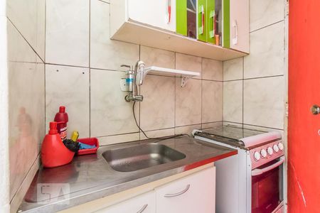 Cozinha de kitnet/studio à venda com 1 quarto, 28m² em Vila Buarque, São Paulo