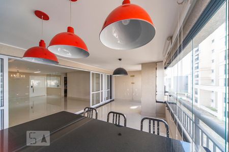 Varanda Gourmet de apartamento à venda com 4 quartos, 236m² em Vila Gilda, Santo André