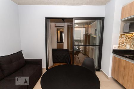 Studio à venda com 29m², 1 quarto e 1 vagaCozinha e Sala