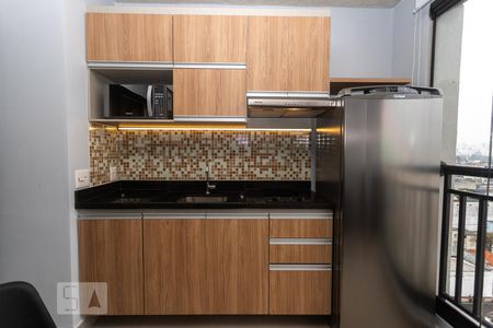 Studio à venda com 29m², 1 quarto e 1 vagaCozinha e Sala